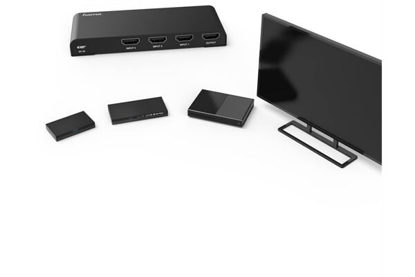 Hama 4k-HDMI-Umschalter 3x1