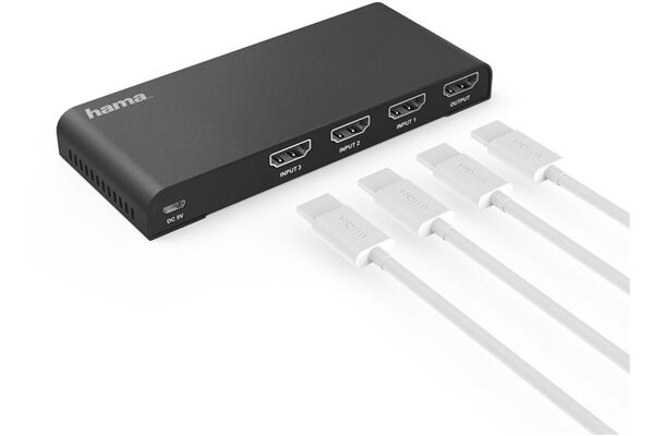 Hama 4k-HDMI-Umschalter 3x1