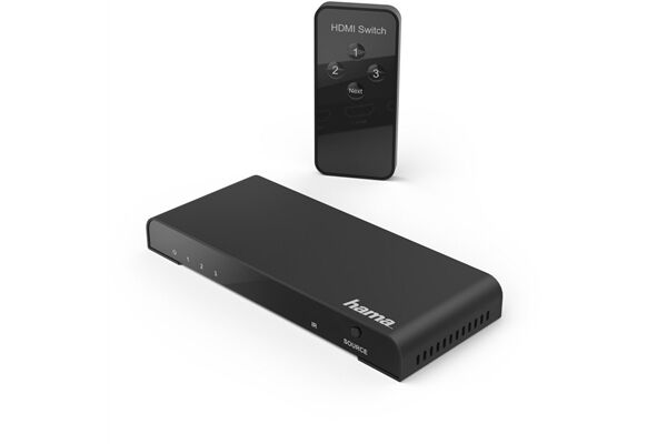 Hama 4k-HDMI-Umschalter 3x1