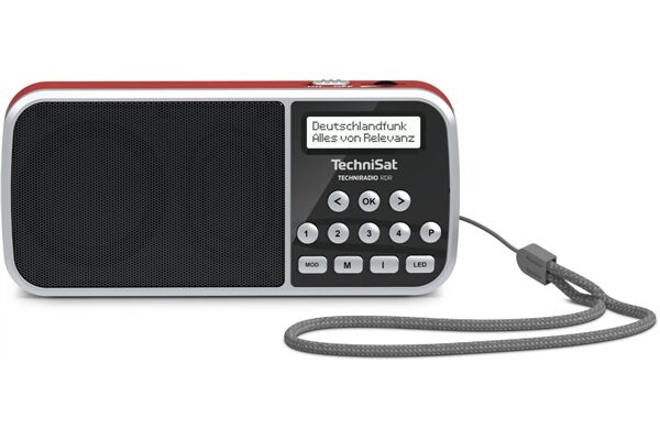 Technisat TechniRadio RDR rot mit Netzteil
