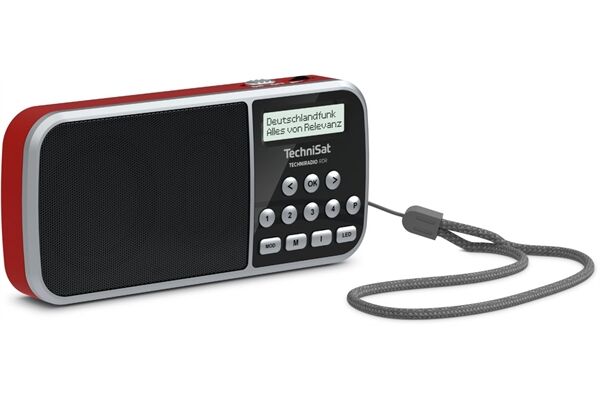Technisat TechniRadio RDR rot mit Netzteil