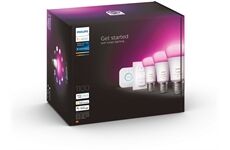 hue W&C Amb. 9W A60 E27 3er Pack (schwarz)