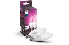 hue W&C. Amb. 5.3W B39 E14 2er Set