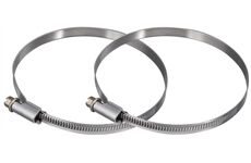 Xavax Schlauchschelle 90-110mm (2Stk.) (silber)