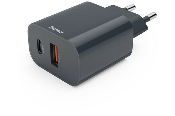 Hama Schnellladegerät USB-C/USB-A (20W)