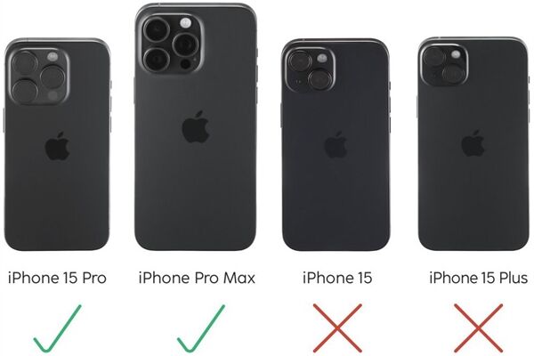 Hama Kameraschutz Cam Protect iPhone 15 Pro/15 Pro Max