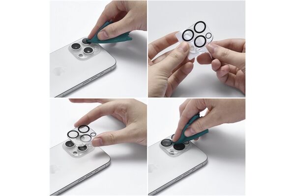 Hama Kameraschutz Cam Protect iPhone 15 Pro/15 Pro Max