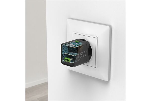 Hama Super-Mini-Schnellladegerät (45W)