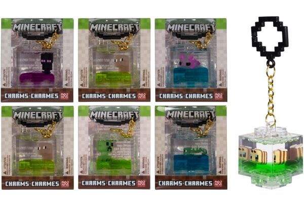 MOJANGSTUD Minecraft Charms Schlüsselanhänger