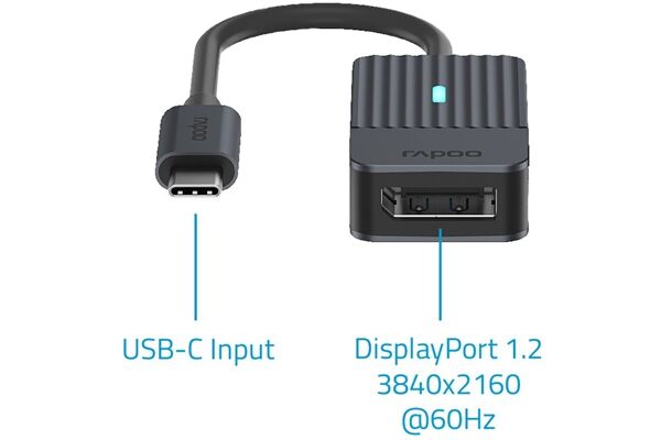 Rapoo USB-C>DisplayPort Adapter