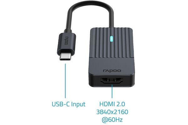 Rapoo USB-C>HDMI Adapter