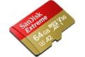 Sandisk microSDXC Extreme (64GB) + Adapter
