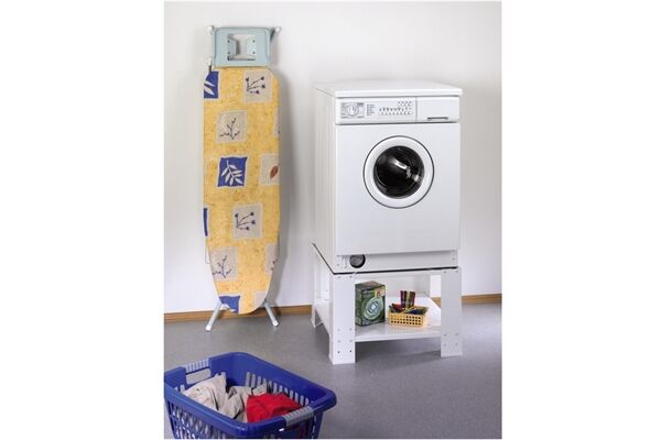 Xavax 111078 UNIVERSALSOCKEL WM :1/SCH Weiss