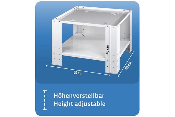 Xavax 111078 UNIVERSALSOCKEL WM :1/SCH Weiss