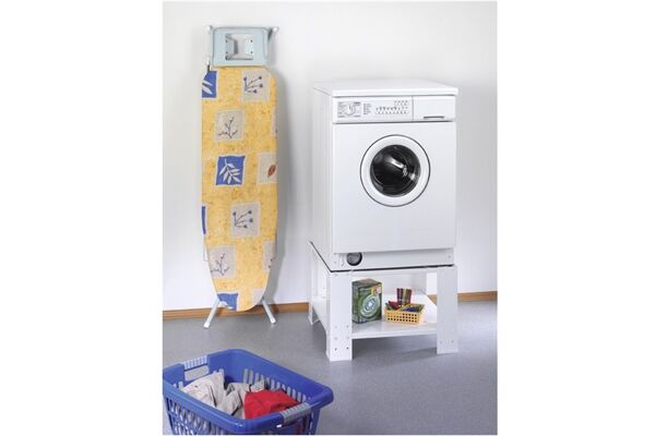 Xavax 111078 UNIVERSALSOCKEL WM :1/SCH Weiss