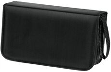 Hama 33833 CD WALLET NYLON 120 Schwarz
