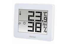 Hama 00186360 TH-130 Thermo-/Hygrometer (weiss)
