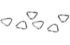 Hama Splentringe Dreiecksform 12mm 6 St. (silber)