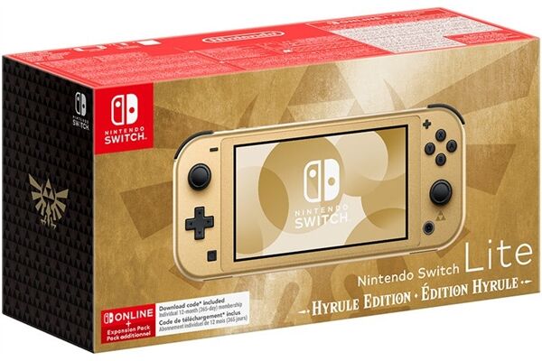 Nintendo Switch Lite Konsole Hyrule-Edition