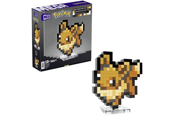 MATTEL MEGA Pokémon Evoli Pixel