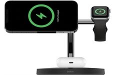 Belkin BoostCharge Pro 3in1 Wireless (15W) (schwarz)