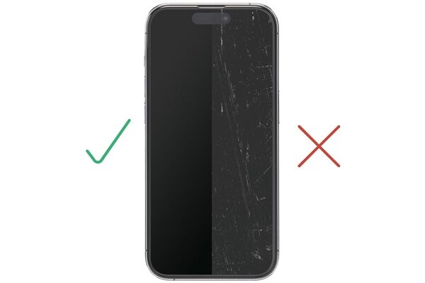 Hama Schutzglas Clear Protect für iPhone 16
