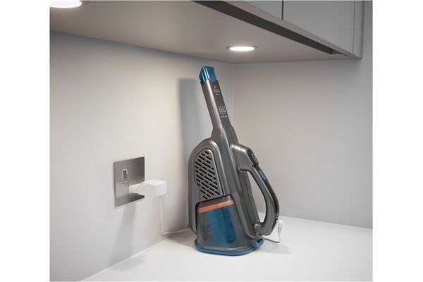 Black & Decker BHHV320J Titanium-Blau