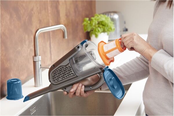 Black & Decker BHHV320J Titanium-Blau