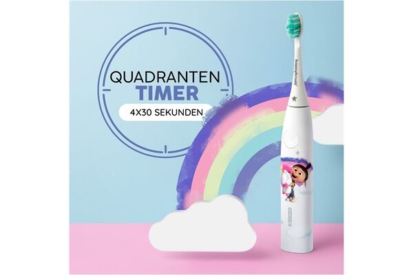 happybrush ECO VIBE KIDS Agnes + 3 Refills