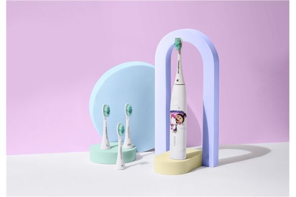 happybrush ECO VIBE KIDS Agnes + 3 Refills