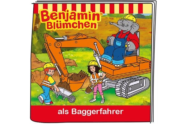 TONIES Benjamin Blümchen - Als Baggerfahrer Ton