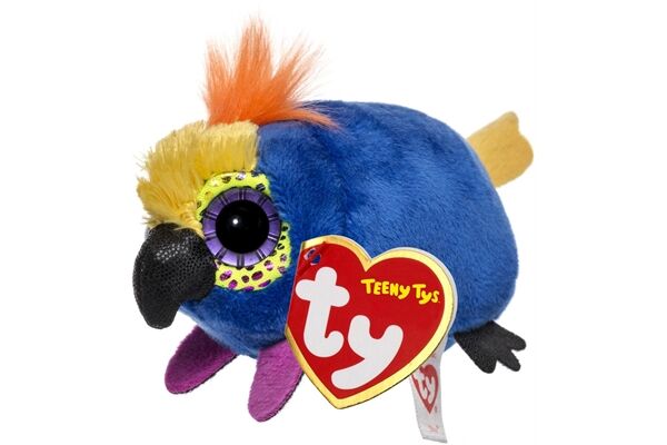 CD-Lieferant Teeny Ty Diva Papagei 10cm Glubschis