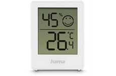 Hama Baros Thermo-/Hygrometer 2er Set (weiss)