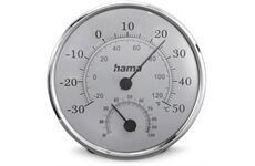 Hama Saipan Thermo-/Hygrometer (silber)