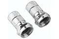 Hama F-Stecker 6,8mm (2Stk.)
