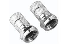 Hama F-Stecker 6,8mm (2Stk.)