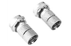 Hama F-Stecker 6,8mm (4Stk.)