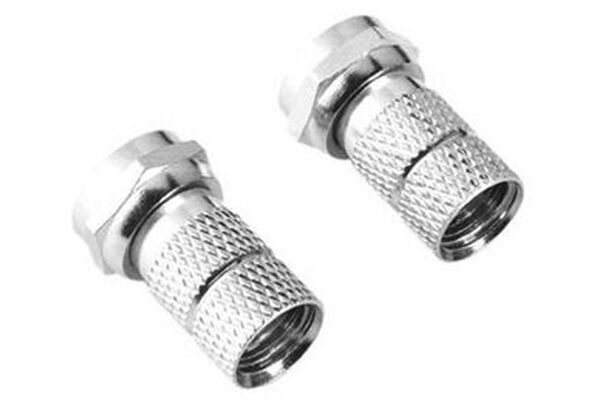 Hama F-Stecker 6,8mm (4Stk.)