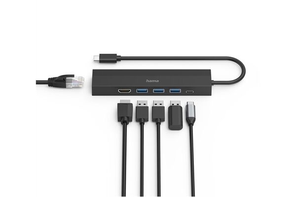 Hama USB-C-Hub 6 Ports