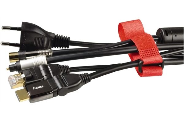 Hama Klett-Kabelbinder 20x250mm (9Stk.)