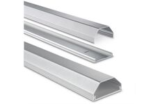 Hama Alu-Kabelkanal eckig 110/5/2,6cm (silber)