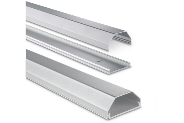 Hama Alu-Kabelkanal eckig 110/5/2,6cm