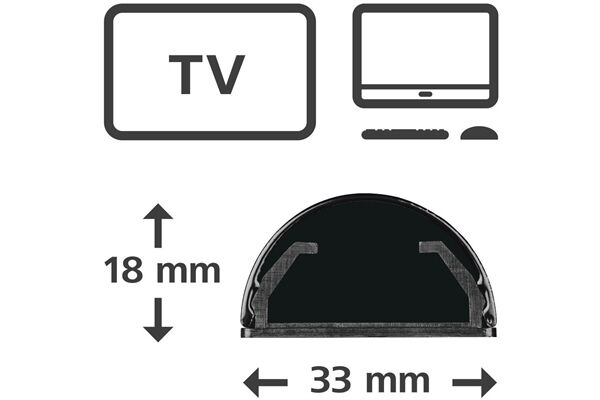 Hama Alu-Kabelkanal 110/3,3/1,8cm
