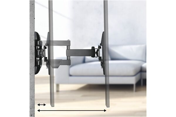 Hama TV-Wandhalterung 122cm (48")