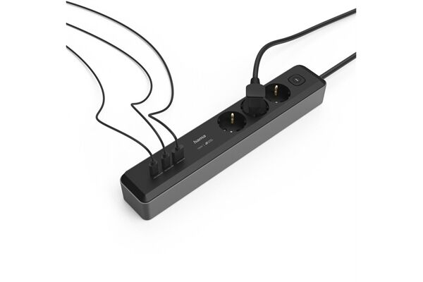 Hama 3fach Steckdosenleiste (1,4m)