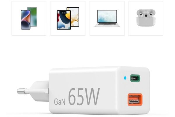 Hama Mini-Schnellladegerät (65W)