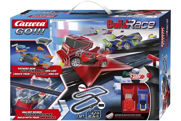 Carrera GO!!! Build n Race Racing Set B-Ware
