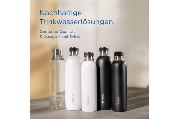 Brita sodaTRIO Edelstahlflasche klein