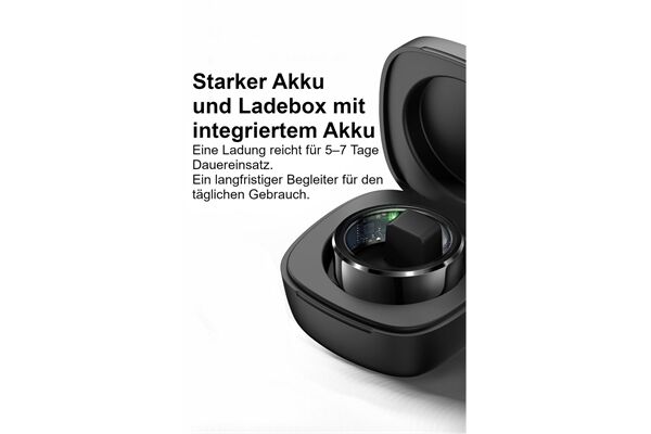 Felixx Premium Smart Ring SR6 (Größe 8)