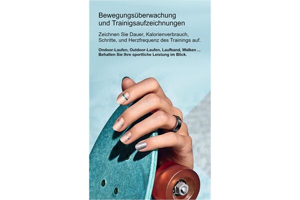 Felixx Premium Smart Ring SR6 (Größe 8)